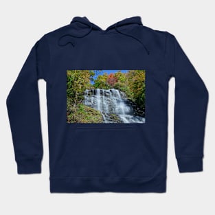 Amicalola Falls, Georgia, in Autumn Hoodie